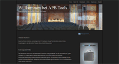 Desktop Screenshot of apbtools.com